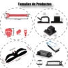 Kit Gestión de Cables para el Hogar, Escritorio, Cocina, 6 velcros Color, 22 Clips Autoadhesivo, 2 Sujeta Cable Silicona Autoadhesivo, 30 piezas - Imagen 4