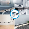 Set x15 Clips Soporte de Precito AutoAdhesivo - Pegamento 3M - Imagen 3