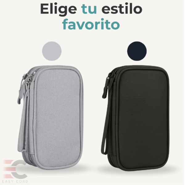 Bolso Estuche De Viaje Hombre Organizador Impermeable Mujer Cosmeticos Gris - Imagen 8