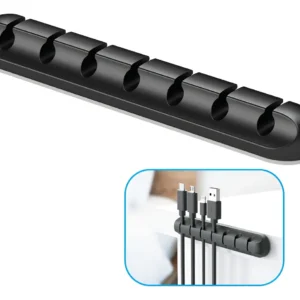Organizador De Cables Adhesivo Pc Escritorio Oficina Mesa 7