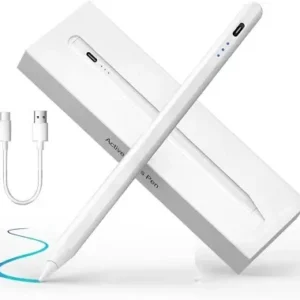 Lapiz Tactil Tablet Universal Recargable con Punta Removible para iPad y Android