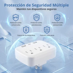 Cargador Pared Usb iPhone Pc Carga Rapida Samsung Corriente Portatil Ficha Escritorio Tipo C