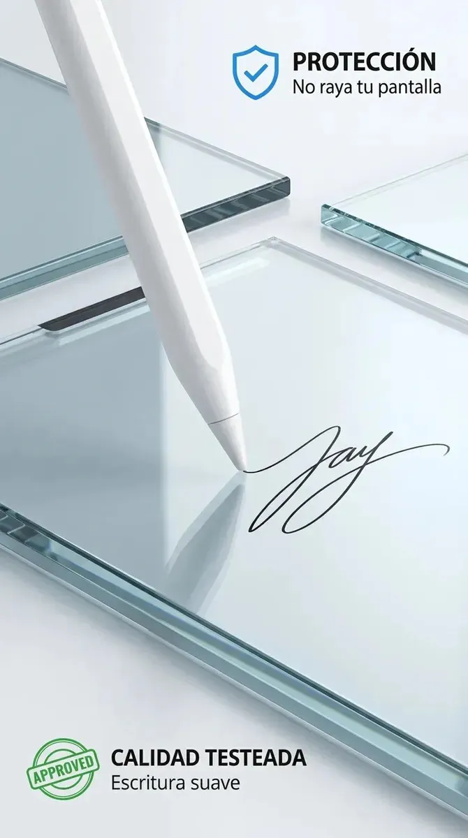 Lapiz Tactil Tablet Universal Recargable con Punta Removible para iPad y Android - Imagen 4
